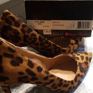 Michael Antonio Leopard Microfiber Shoes